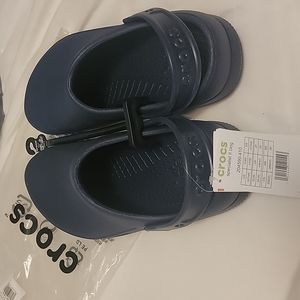 Navy Blue Crocs